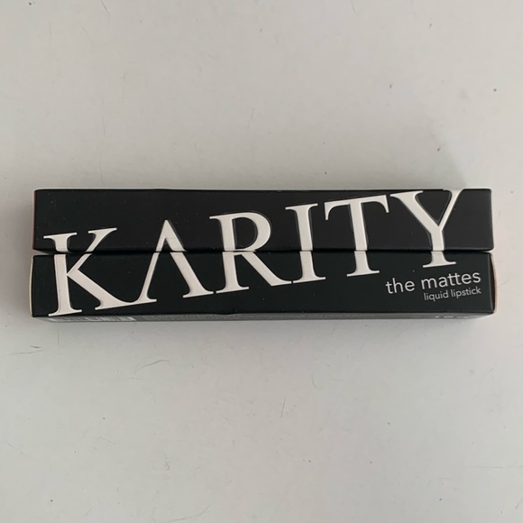 Karity The Mattes Liquid Lipstick -Tamar NWT NLA Long-lasting Set of 2 Lippies - Picture 2 of 7